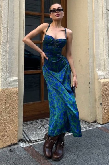 Платье с открытой спиной MPK-1341A520