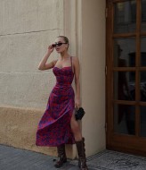 Платье с открытой спиной MPK-1341A520