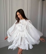 Шелковое платье TOR-2635A750