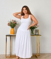 Базовая майка в мелкий рубчик MIK-1723A210