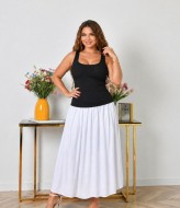 Базовая майка в мелкий рубчик MIK-1723A210