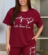 Костюм двійка футболка і штани ME-548A850