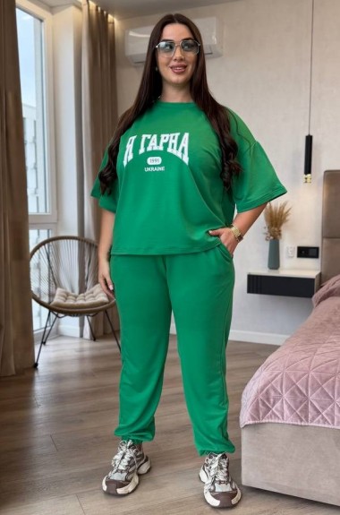 Костюм двойка брюки и футболка YS-2225A670B750