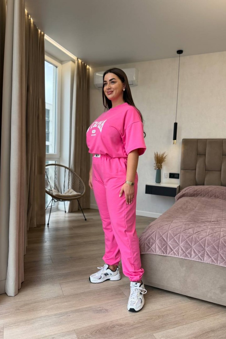 Костюм двойка брюки и футболка YS-2225A670B750