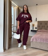 Костюм двойка брюки и футболка YS-2225A670B750