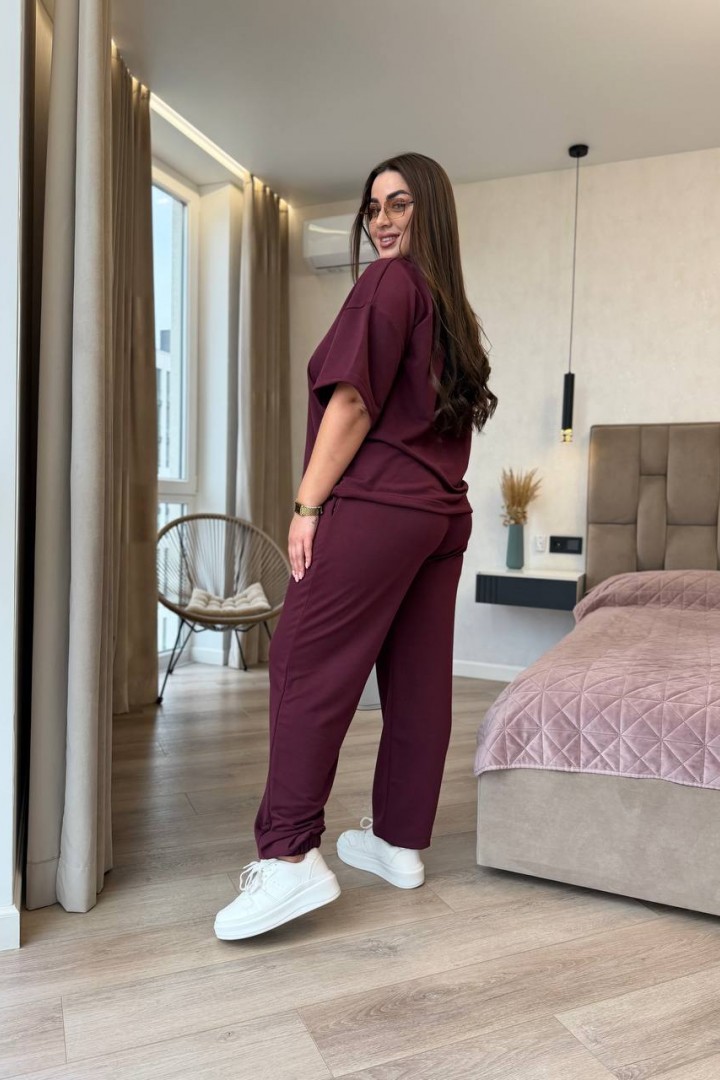 Костюм двойка брюки и футболка YS-2225A670B750