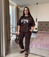 Костюм двойка брюки и футболка YS-2225A670B750