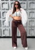Шелковые брюки палаццо XOF-7015A300