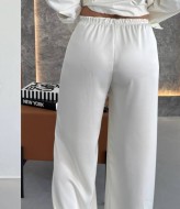 Шелковые брюки палаццо XOF-7015A300