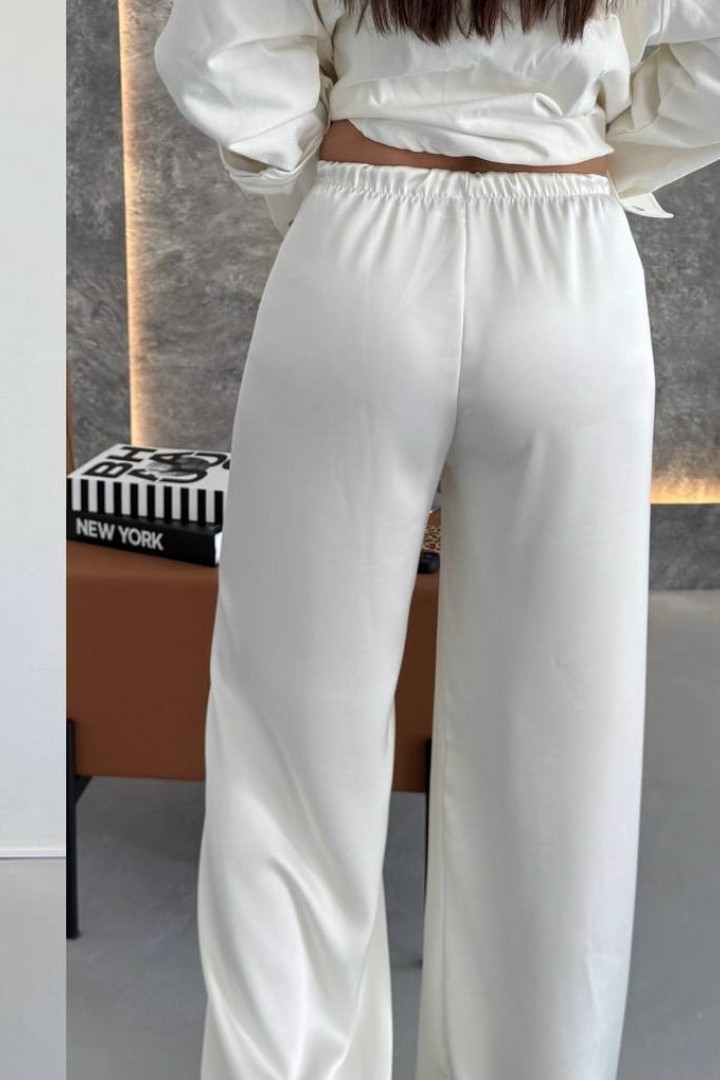 Шелковые брюки палаццо XOF-7015A300