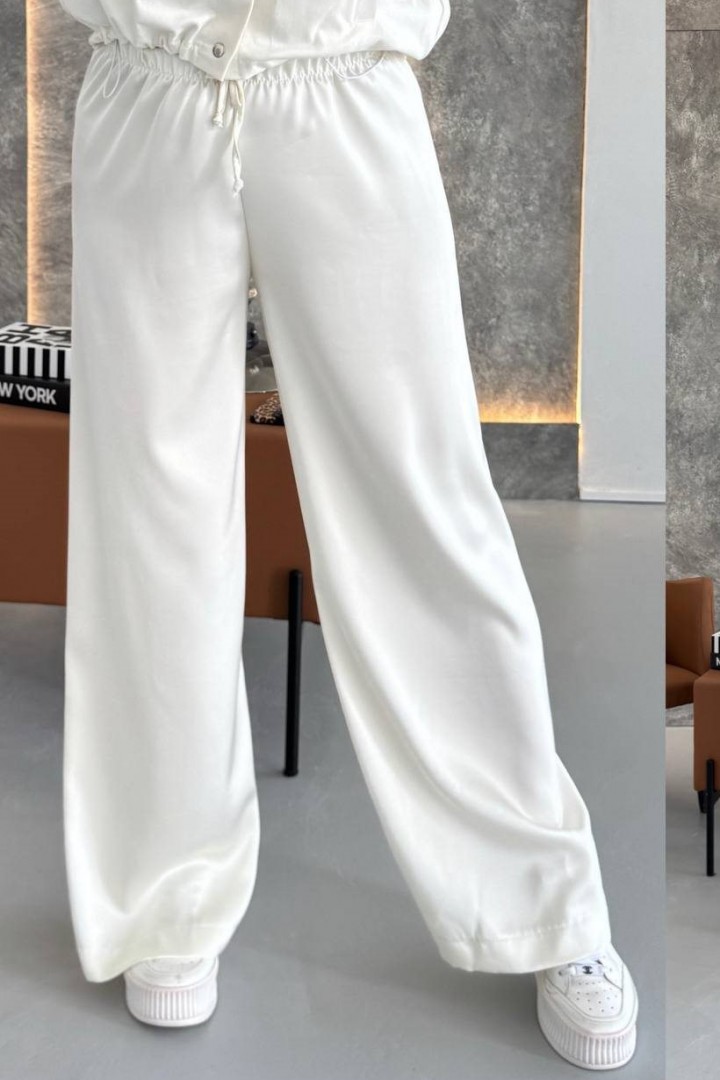 Шелковые брюки палаццо XOF-7015A300