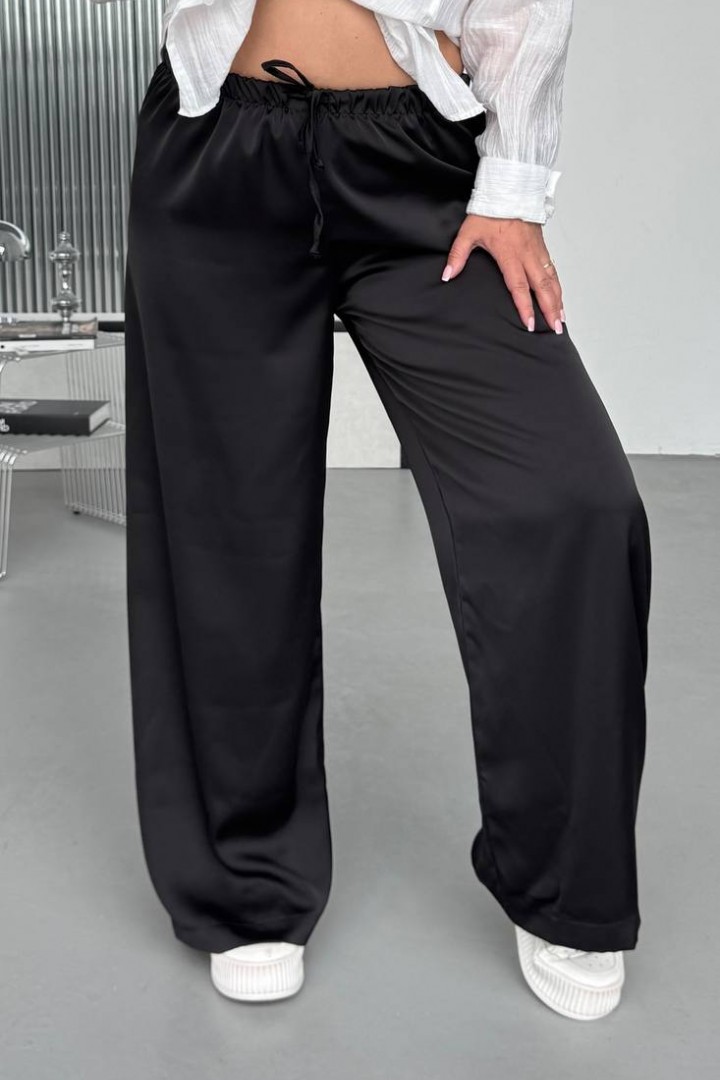 Шелковые брюки палаццо XOF-7015A300