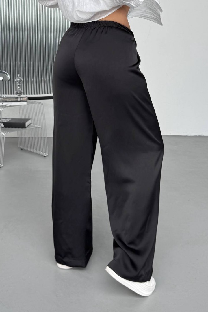 Шелковые брюки палаццо XOF-7015A300