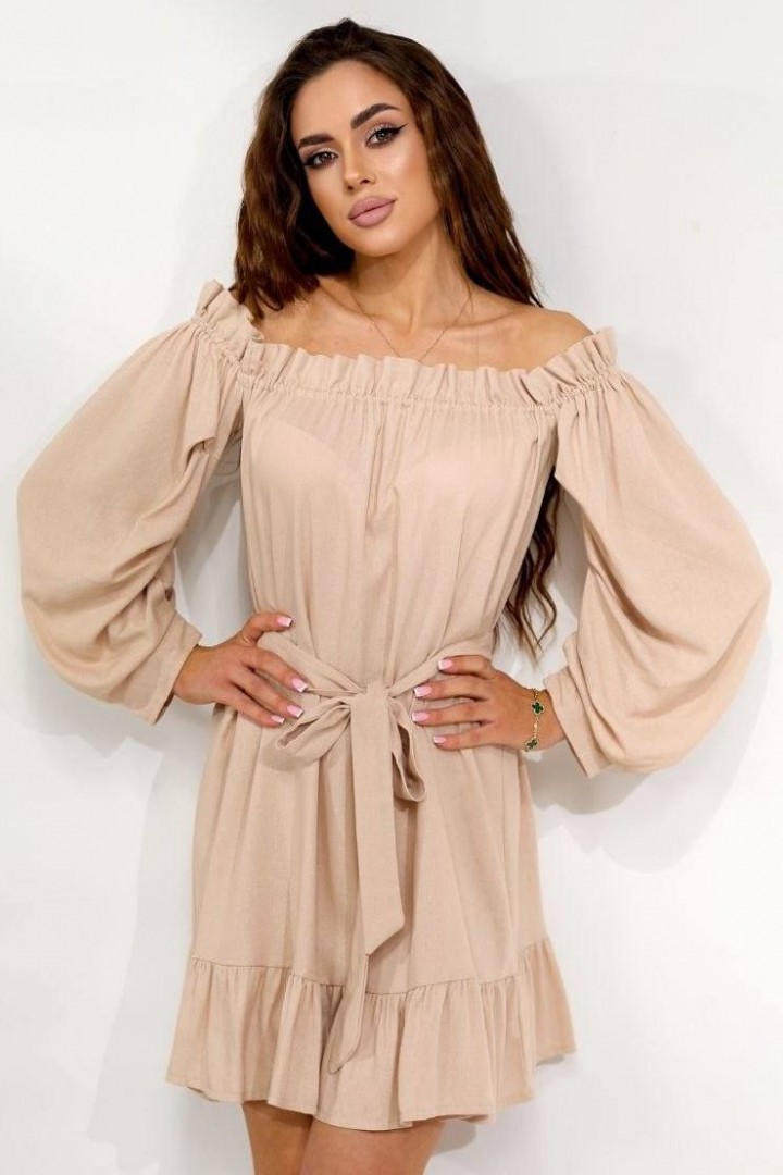 Платье с открытыми плечами MIK-1606A480