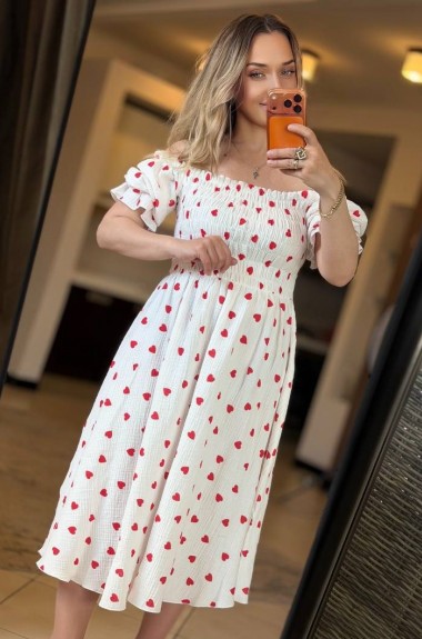 Женское платье из муслина IMMA-214A630