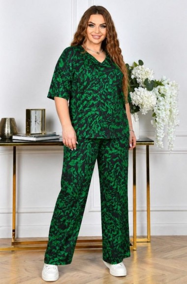 Костюм футболка + брюки палаццо MIK-8081A550