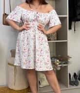 Нежное платье с цветочным принтом OLI-1464A600