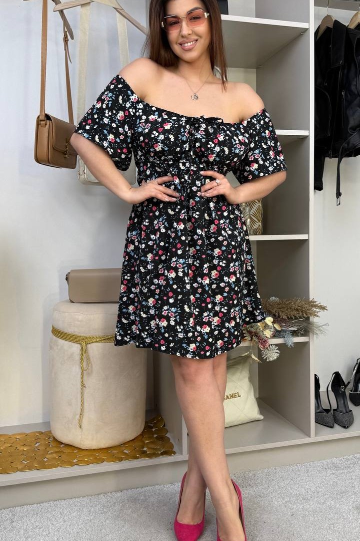 Нежное платье с цветочным принтом OLI-1464A600