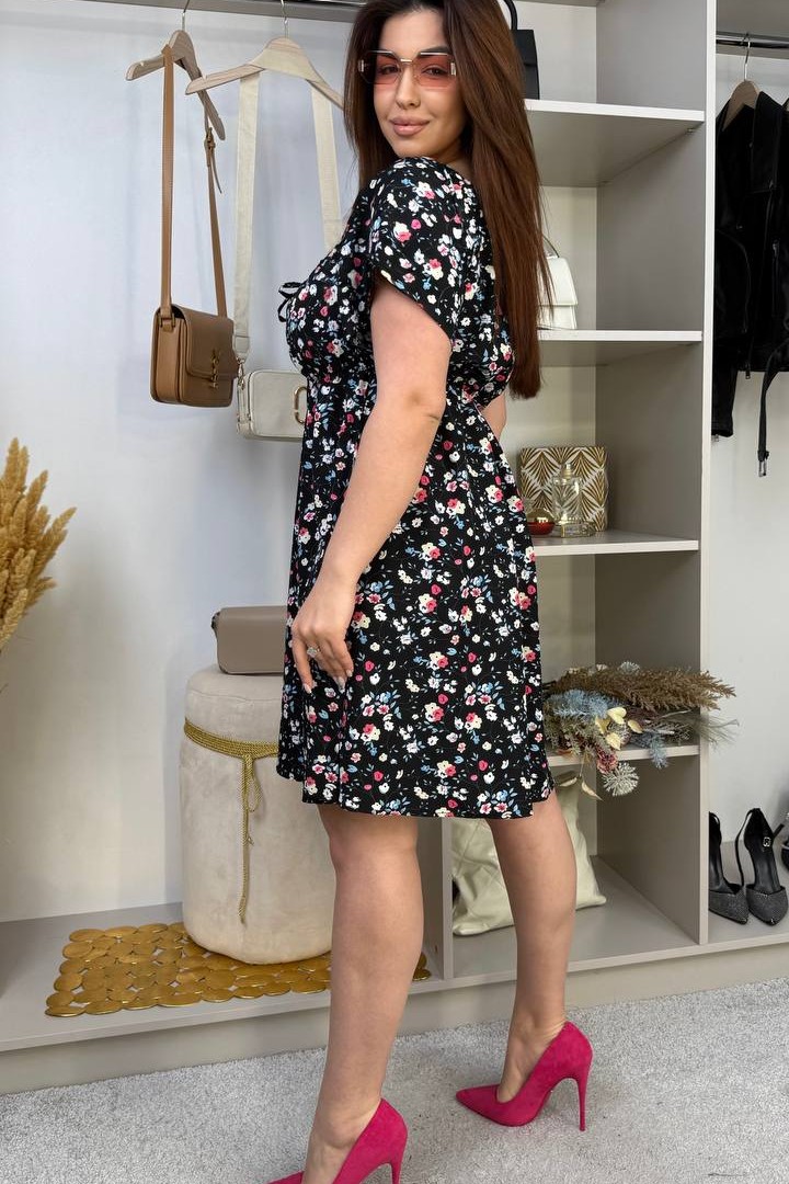 Нежное платье с цветочным принтом OLI-1464A600