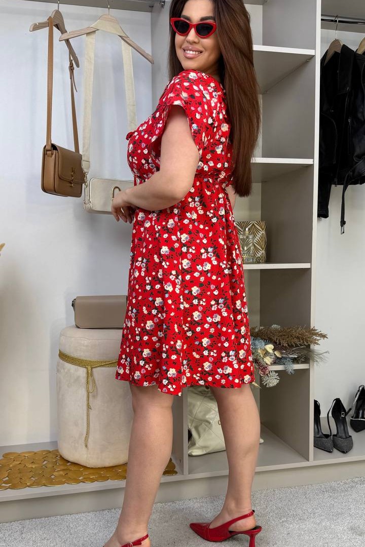 Нежное платье с цветочным принтом OLI-1464A600