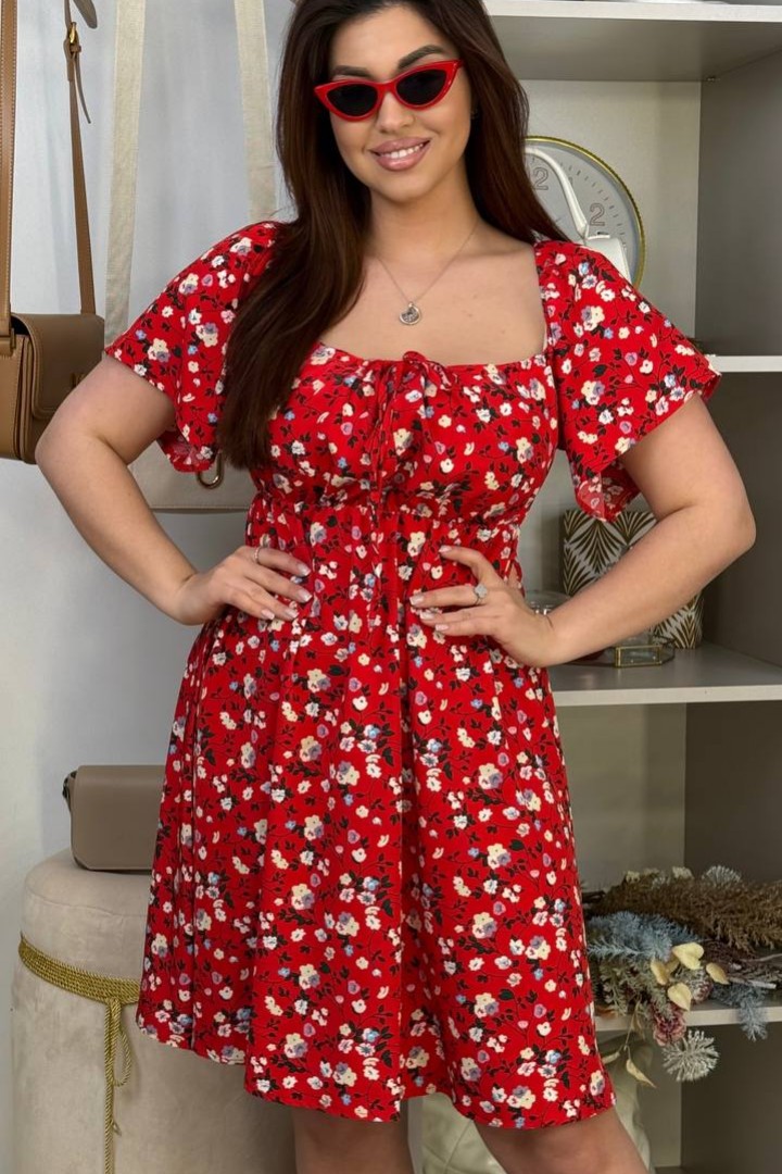 Нежное платье с цветочным принтом OLI-1464A600