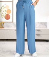 Брюки прямого кроя на резинке OSI-26580A320