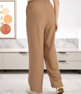 Брюки прямого кроя на резинке OSI-26580A320