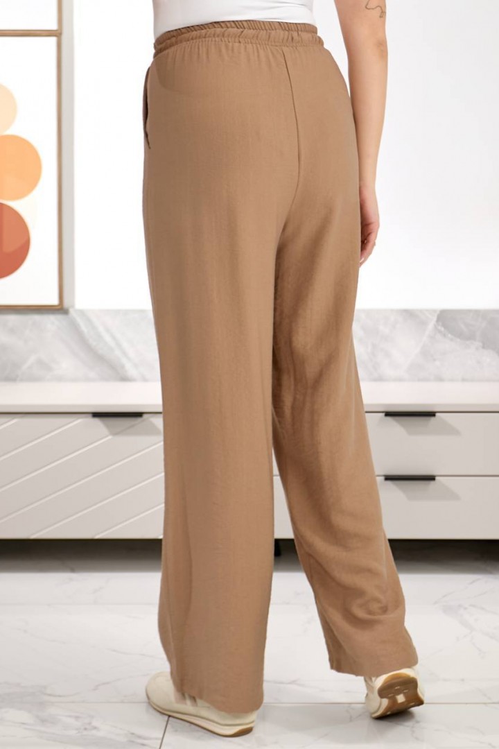 Брюки прямого кроя на резинке OSI-26580A320