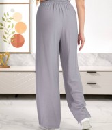 Брюки прямого кроя на резинке OSI-26580A320