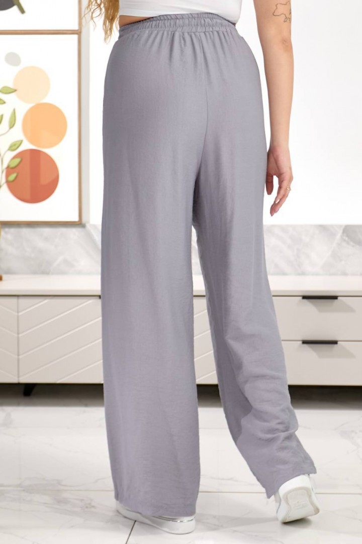 Брюки прямого кроя на резинке OSI-26580A320