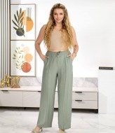 Брюки прямого кроя на резинке OSI-26580A320