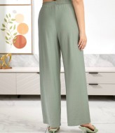 Брюки прямого кроя на резинке OSI-26580A320