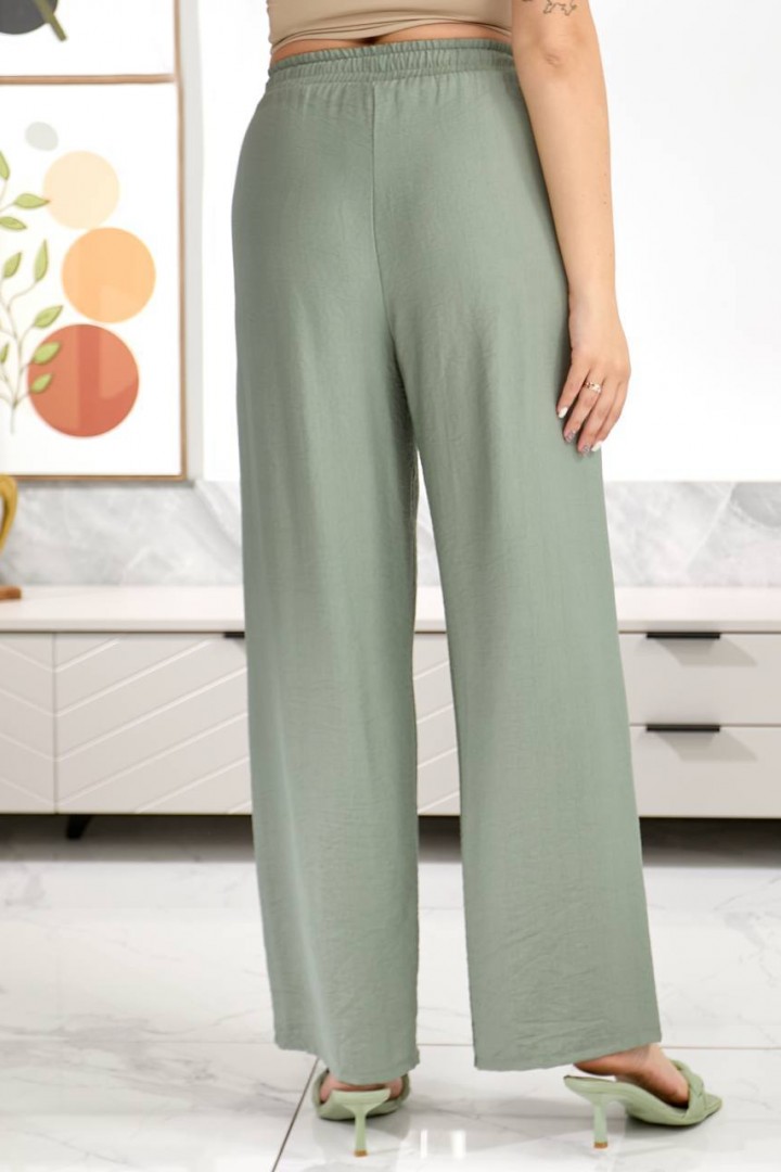 Брюки прямого кроя на резинке OSI-26580A320