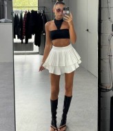 Ніжна спідниця-шорти RAB-669A489