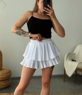 Ніжна спідниця-шорти RAB-669A489