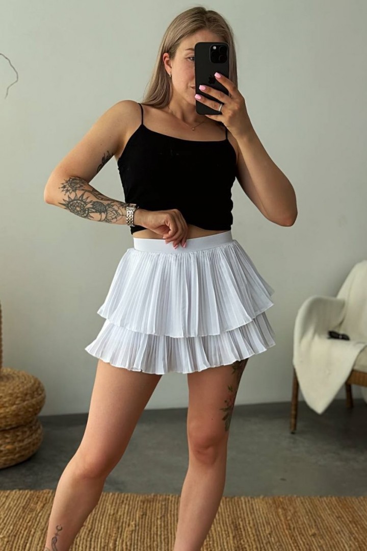 Ніжна спідниця-шорти RAB-669A489