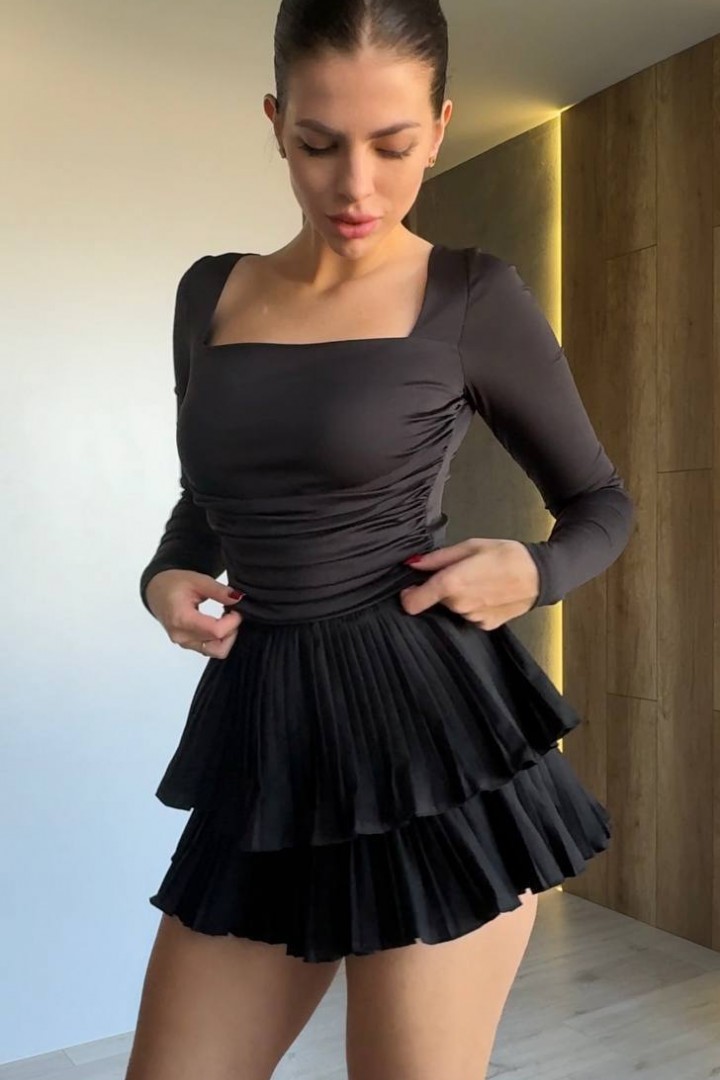 Ніжна спідниця-шорти RAB-669A489