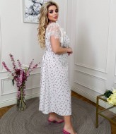 Платье с кружевными рукавами YM-7181A18.5