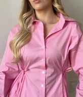 Рубашка по бокам на завязках RAB-727A489