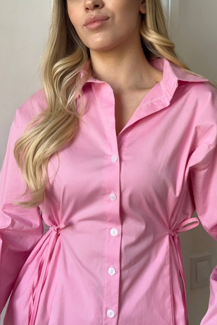 Рубашка по бокам на завязках RAB-727A489