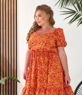 Летнее платье в цветочек  SD-0103A400