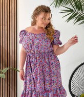 Летнее платье в цветочек  SD-0103A400
