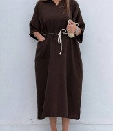 Сукня oversize з канатом DMP-A7145A500