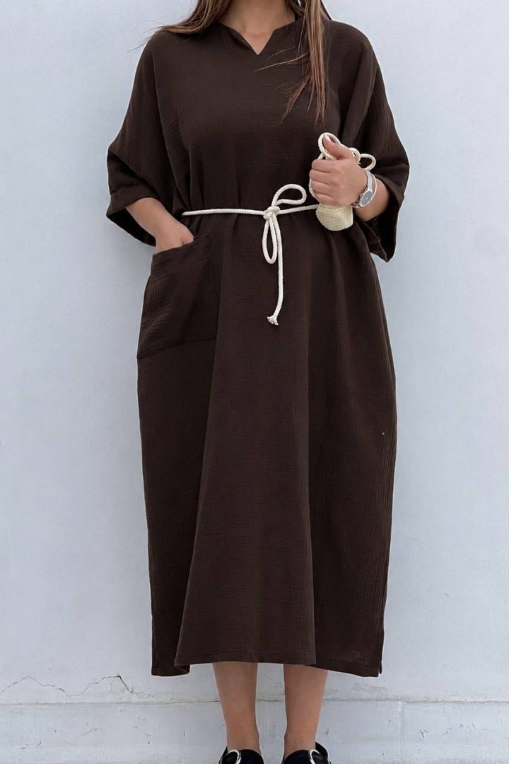 Сукня oversize з канатом DMP-A7145A500