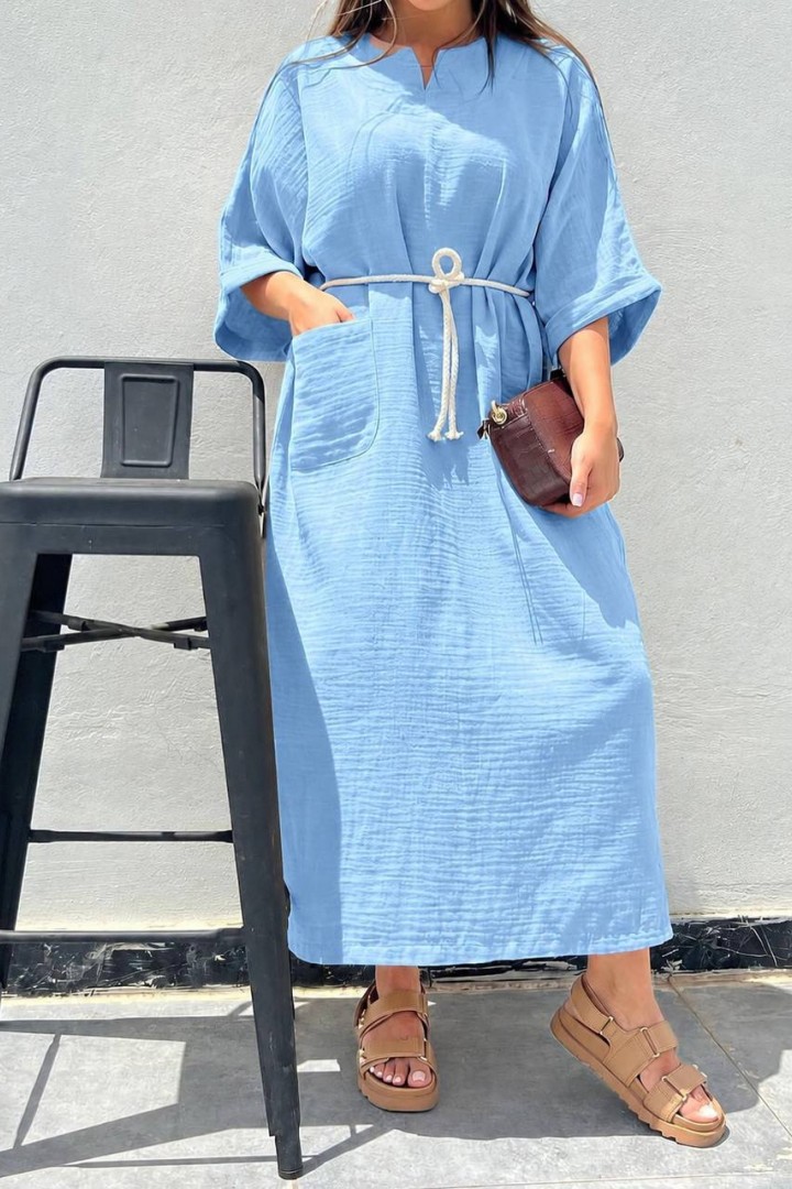 Сукня oversize з канатом DMP-A7145A500