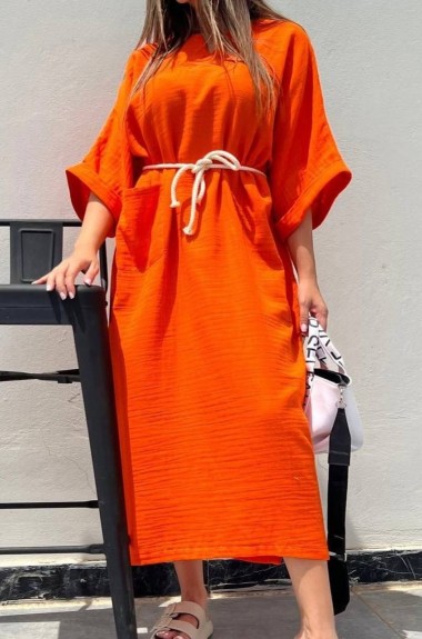 Сукня oversize з канатом DMP-A7145A500