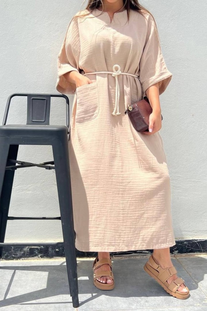 Сукня oversize з канатом DMP-A7145A500