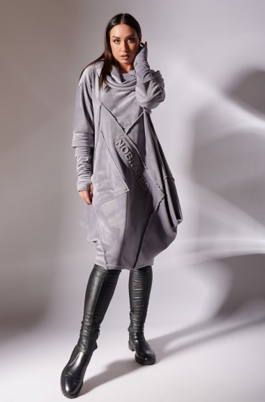 Велюрова сукня NJ-IS-310A1100