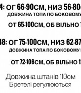 Костюм топ пуш-ап + штаны палаццо MIY-1092A620