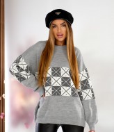 Жіночий светр оверсайз IB-1140A590